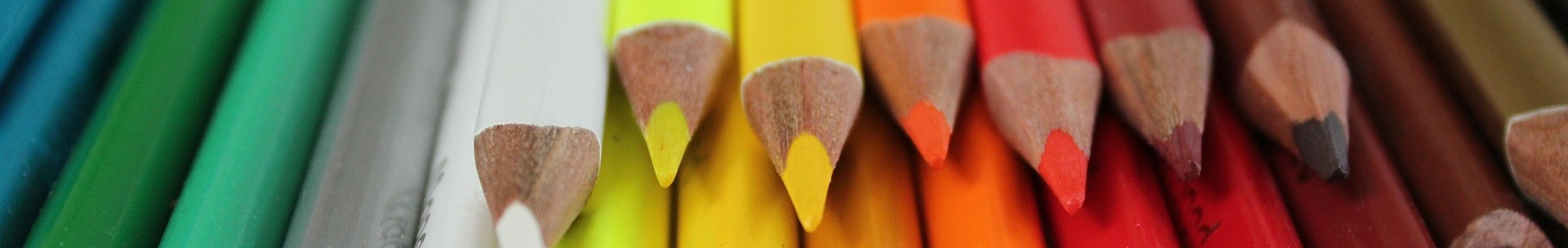 selection of coloured crayons
